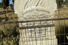Theunissen, Jacobus died 22 December 1905 + Leonora nee Faure born 15 September 1850 died 03 May 1921