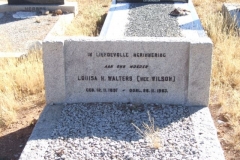 Walters, Louisa H nee Wilson born 12 November 1891 died 26 November 1963