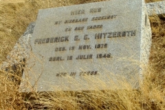 Hitzeroth, Frederick GC born 15 November 1879 died 19 July 1940