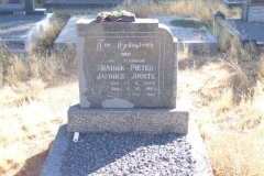Jooste, Hendrik Pieter Jacobus born 17 April 1944 died 09 October 1964