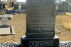 Keyser, Jacobus Hendrik born 27 November 1864 died 06 February 1951 + Gertruida Margaretha nee Van Schalkwyk born 30 June 1865 died 21 December 1938