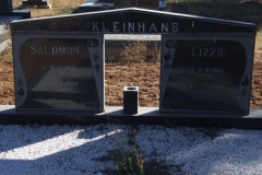 Kleinhans, Salomon born 04 May 1913 died 22 November 1994 + Lizzie born 07 September 1931
