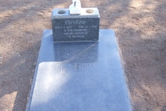 Le Roux, Christene born 04 April 1953 died 08 July 1955