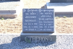Theron, Johannes Niewoudt + Johanna Margaretha gebore Sauerman
