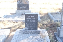 Van Heerden, Hester Cecilia born 15 October 1897 died 08 February 1960