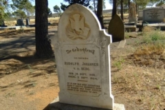 Van der Berg, Rudolph Johannes born 14 September 1898 died 02 September 1924