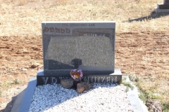 Van der WestHuizen, died 25 1990 + Hester JC bad photo