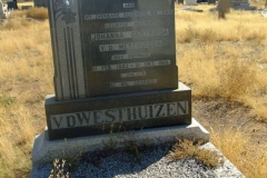 Van der Westhuizen, Johanna Gertruda nee Snyman born 11 February 1882 died 21 October 1918