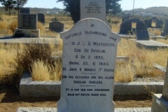 Van der Westhuizen, Louie nee de Bruijn born 06 February 1892 died 23 August 1943