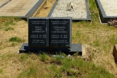 Spence, Hugo Amos Lambrecht + Johanna Aletta