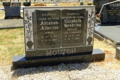 Mouton, Abraham Albertus + Elizabeth Hendrina