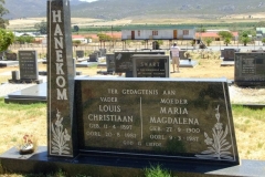 Hanekom, Louis Christiaan + Maria Magdalena