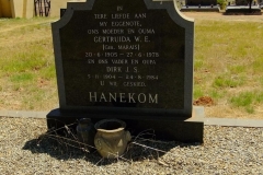 Hanekom, Gertruida W.E. + Dirk J.S.