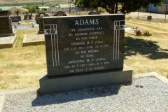 Adams, Thomas H.J. + Johanna M.T.