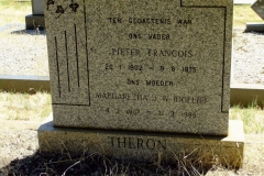 Theron, Pieter Francois + Margaretha J.W.