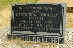 Engelbrecht, Gertruida Cornelia