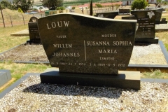Louw, Willem Johannes + Susanna Sophia Maria