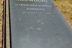Nieuwoudt, Gertruida Sophia Johanna