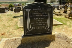 De Leeuw, Cornelis Pieter + Maria Sophia