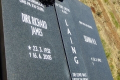 Laing, Dirk Richard James + Susanna M.H.