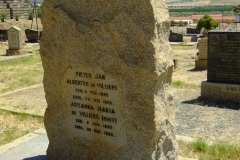 De Villiers, Pieter Jan Albertus + Johanna Maria