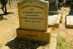 Frank, Alwina Johanna