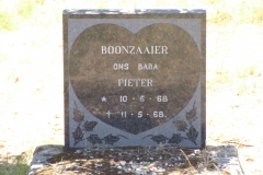 Boonzaaier, Pieter