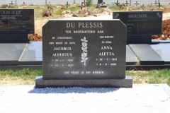 Du Plessis, Jacobus Albertus + Anna Aletta