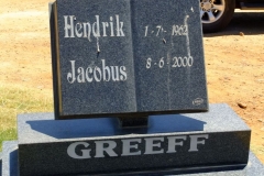 Greeff, Hendrik Jacobus