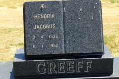 Greeff, Hendrik Jacobus