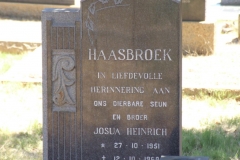Haasbroek, Josua Heinrich