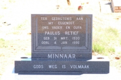 Minnaar, Paulus Retief