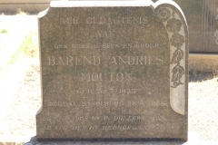 Mouton, Barend Andries