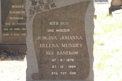 Mundey, Jurgina Johanna Helena