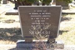 Nieuwoudt, Magdalena Johanna + Abraham van Zyl