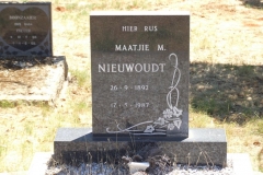 Nieuwoudt, Maatjie M.