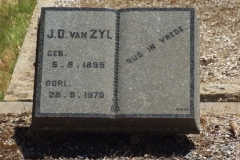 Van Zyl, J.D.