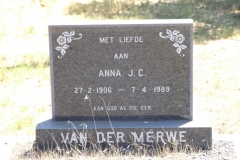 Van der Merwe, Anna J.C.