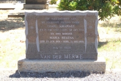 Van der Merwe, Charl Johannes + Maria Helena