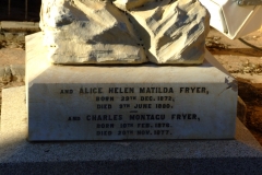 Fryer Alice Helen Matilda & Fryer, Charles Montagu Fryer,