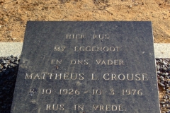 Crouse, Mattheus L