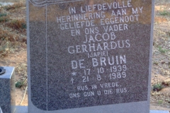 De Bruin, Jacob Gerhardus
