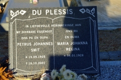 Du Plessis, Petrus Johannes + Du Plessis, Maria Johanna Regina