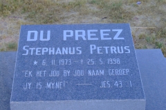 Du Preez ,Stephanus Petrus
