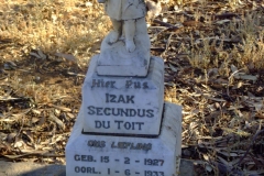 Du Toit, Izak Secundus
