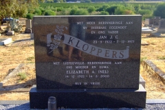 Kloppers, Jan J. C. + Kloppers Elizabeth A.