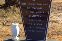Koorts, Jeanetta
