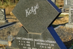 Kotze, Gert Johannes + Kotze, Marthina Catharina