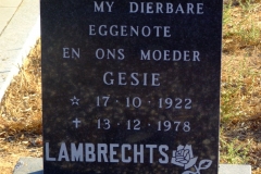 Lambrechts, Gesie