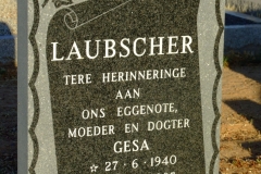 Laubscher, Gesa